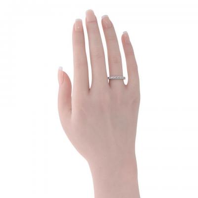  Graff Graff Platinum 2 6mm Castle Set Eternity 1 00cttw Band