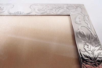  Graff Washbourne Dunn Graff Washbourne Dunn Art Nouveau Sterling Silver Picture Frame