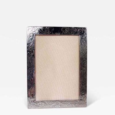  Graff Washbourne Dunn Graff Washbourne Dunn Art Nouveau Sterling Silver Picture Frame