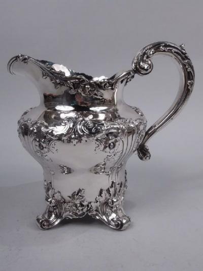  Graff Washbourne Dunn JE Caldwell American Edwardian Classical Sterling Silver Water Pitcher
