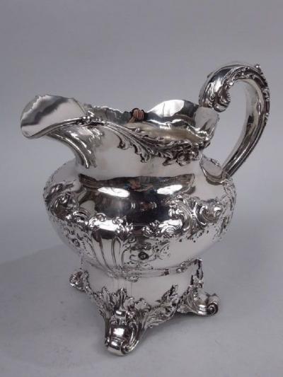  Graff Washbourne Dunn JE Caldwell American Edwardian Classical Sterling Silver Water Pitcher