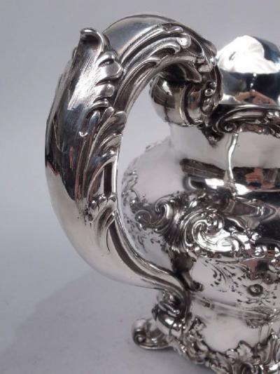  Graff Washbourne Dunn JE Caldwell American Edwardian Classical Sterling Silver Water Pitcher