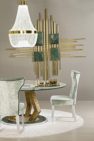  Greenapple Art Deco Etna Chandelier Swarovski Crystal Handmade in Portugal by Greenapple