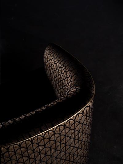 Greenapple Art Deco Halden Armchair in the Style of 1930s Handmade Portugal by Greenapple