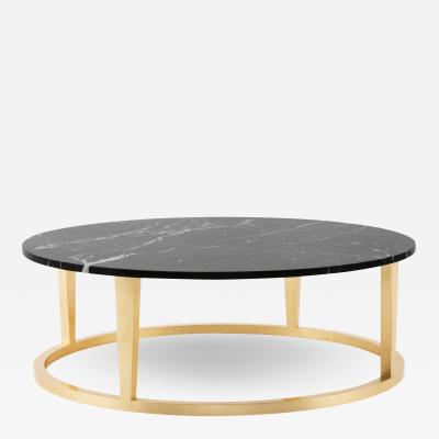  Greenapple Art Deco Rubi Coffee Table Nero Marquina Marble Handmade Portugal Greenapple