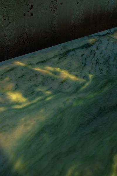  Greenapple Art Deco Turim Console Table Stainless Steel Marble Handmade Portugal Greenapple