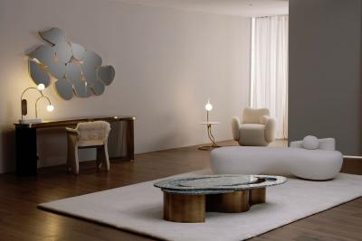 Greenapple Benagil Marble Coffee Table Verde Antigua Marble Handmade by Greenapple
