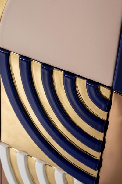 Greenapple Bohemian Sweet Dreams Armchair Navy Velvet Handmade Portugal by Lusitanus Home