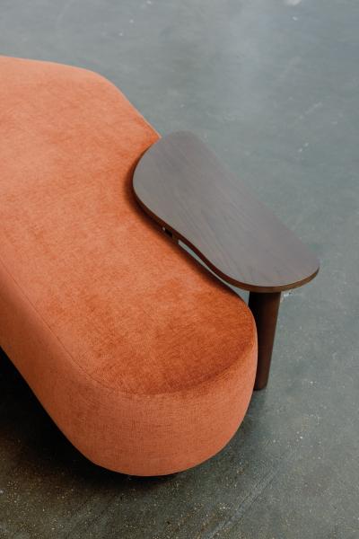 Greenapple Greenapple Chaise Longue Minho Chaise Dedar Fabric Handmade in Portugal