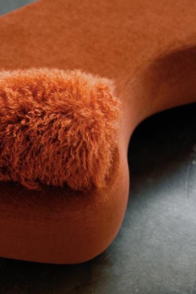 Greenapple Greenapple Chaise Longue Minho Chaise Dedar Fabric Handmade in Portugal