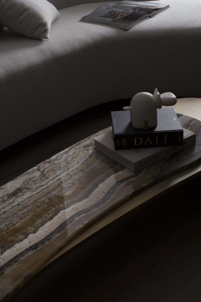 Greenapple Greenapple Coffee Table Armona Coffee Table Miel Onyx Handmade in Portugal
