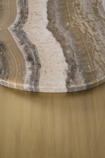 Greenapple Greenapple Coffee Table Armona Coffee Table Miel Onyx Handmade in Portugal