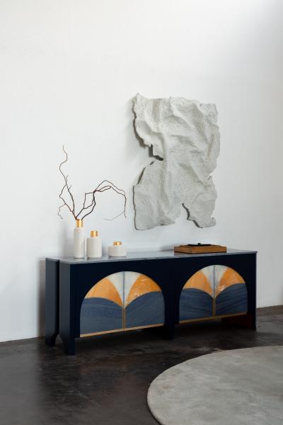  Greenapple Greenapple Sideboard Biloba Sideboard Marble Handmade in Portugal