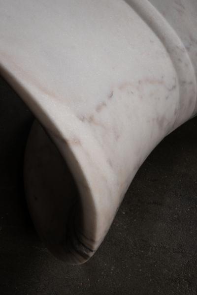  Greenapple Modern Aesculus Coffee Table Calacatta Marble Handmade in Portugal by Greenapple