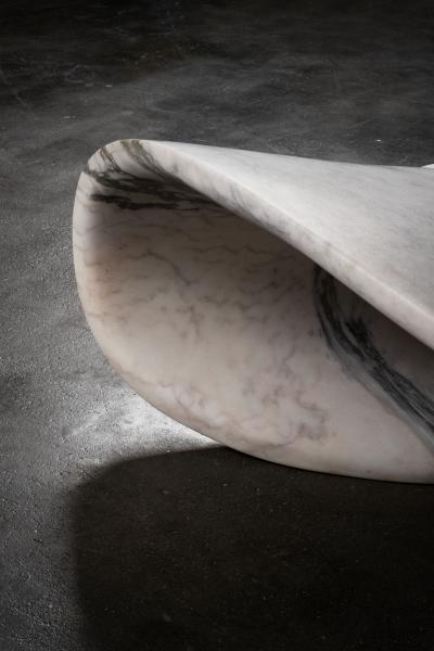  Greenapple Modern Aesculus Coffee Table Calacatta Marble Handmade in Portugal by Greenapple