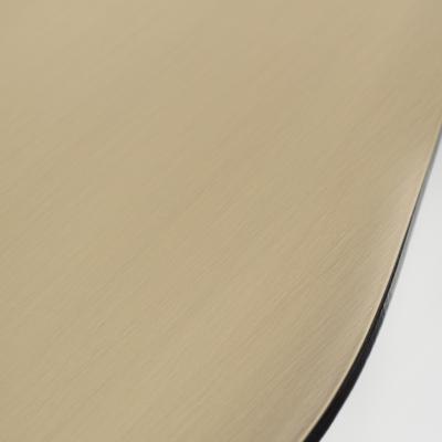  Greenapple Modern Aire Side Table Marble Brass Handmade in Portugal by Greenapple