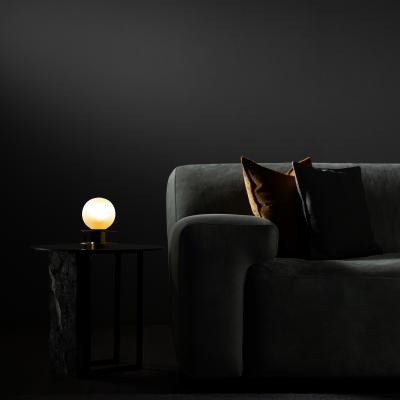  Greenapple Modern Aire Side Table Nero Marquina Marble Handmade in Portugal by Greenapple