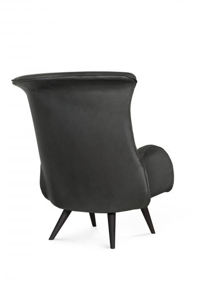 Greenapple Modern Barao Armchair Velvet Italian Leather Handmade Portugal Greenapple