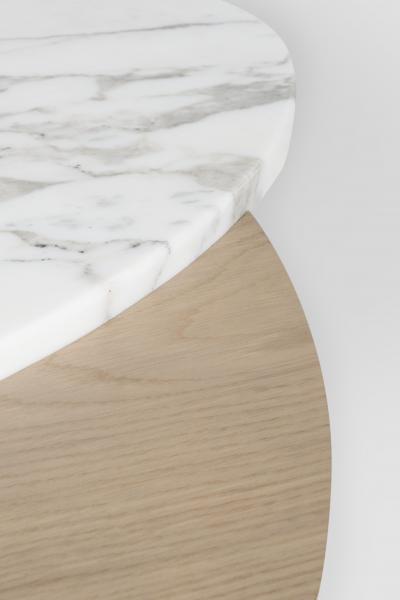  Greenapple Modern Bordeira Nesting Coffee Tables Marble Handmade in Portugal by Greenapple