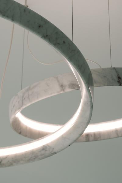  Greenapple Modern Cam es Pendant Carrara Marble Handmade in Portugal by Greenapple