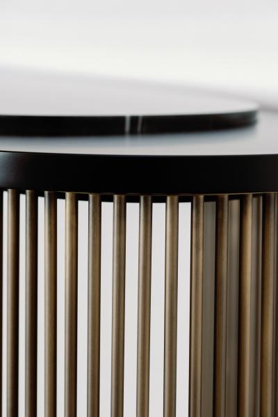  Greenapple Modern Castelo Console Table Sahara Marble Handmade in Portugal by Greenapple