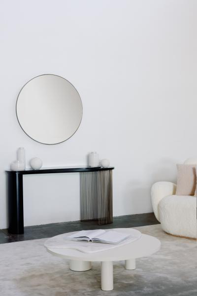  Greenapple Modern Castelo Console Table Sahara Marble Handmade in Portugal by Greenapple