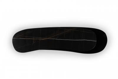  Greenapple Modern Castelo Console Table Sahara Marble Handmade in Portugal by Greenapple