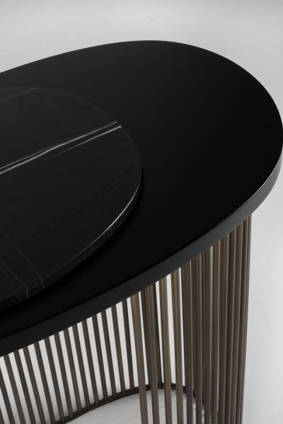  Greenapple Modern Castelo Console Table Sahara Marble Handmade in Portugal by Greenapple