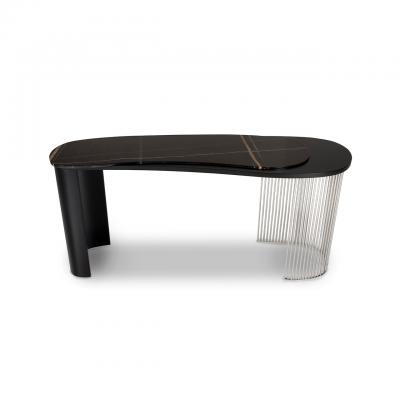  Greenapple Modern Castelo Console Table Sahara Marble Handmade in Portugal by Greenapple
