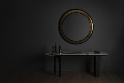  Greenapple Modern Grifo Wall Mirror Gold Leaf Handmade in Portugal by Greenapple