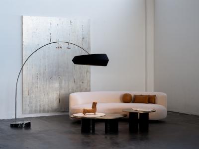 Greenapple Modern Landscape Coffee Table Calacatta Marble Handmade in Portugal Greenapple
