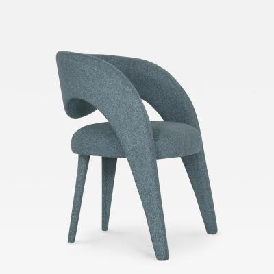  Greenapple Modern Laurence Dining Chair Cotton Handmade in Portugal by Greenapple