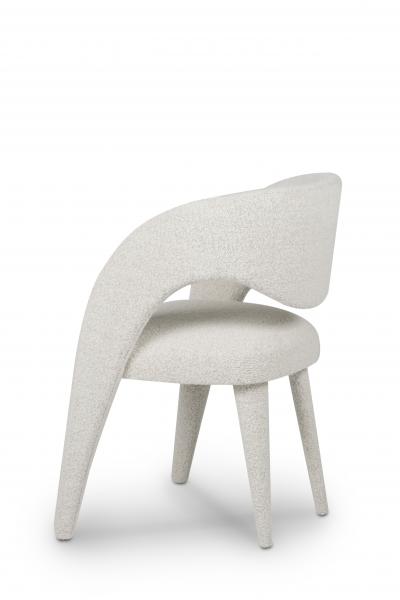  Greenapple Modern Laurence Dining Chairs Dedar Boucl Handmade in Portugal by Greenapple