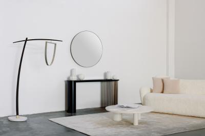  Greenapple Modern Lima Floor Lamp Dark Brown Handmade in Portugal by Greenapple