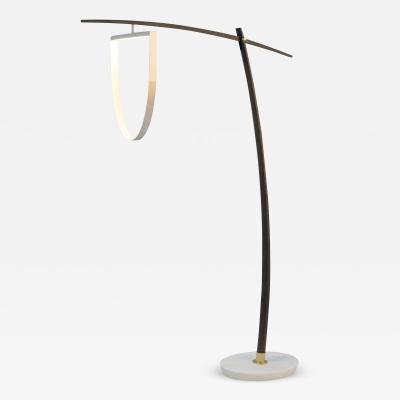  Greenapple Modern Lima Floor Lamp Dark Brown Handmade in Portugal by Greenapple