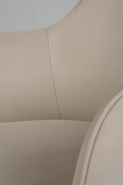  Greenapple Modern Margot Dining Chair Leather Boucl Handmade in Portugal by Greenapple