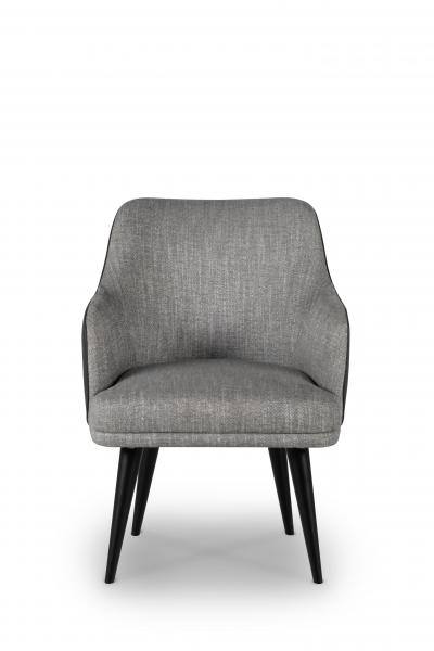  Greenapple Modern Margot Dining Chairs Black Leather Handmade in Portugal by Greenapple