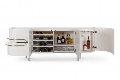  Greenapple Modern Olival Sideboard Calacatta Marble Handmade in Portugal by Greenapple