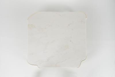  Greenapple Modern Salemas Coffee Tables Calacatta Marble Handmade by Greenapple
