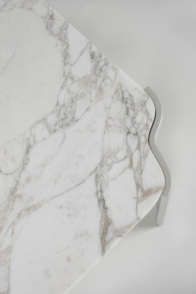  Greenapple Modern Salemas Coffee Tables Statuary Marble Handmade by Greenapple