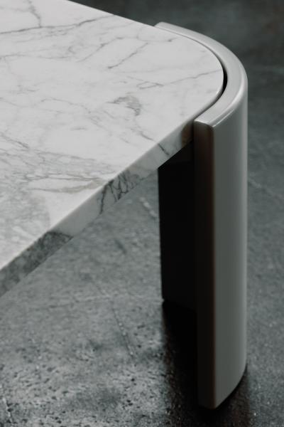  Greenapple Modern Salemas Coffee Tables Statuary Marble Handmade by Greenapple