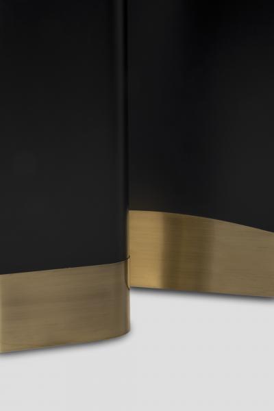  Greenapple Modern Sistelo Dining Table Oak Root Brass Handmade in Portugal by Greenapple