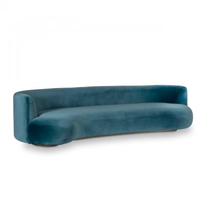  Greenapple Modern Twins Sofa Outdoor Caraibe Velvet Handmade in Portugal by Greenapple