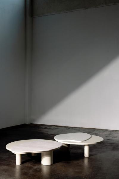 Greenapple Organic Modern Bordeira Coffee Table Marble Handmade in Portugal by Greenapple