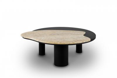 Greenapple Organic Modern Bordeira Coffee Table Onyx Handmade in Portugal by Greenapple