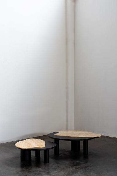 Greenapple Organic Modern Bordeira Coffee Table Onyx Handmade in Portugal by Greenapple