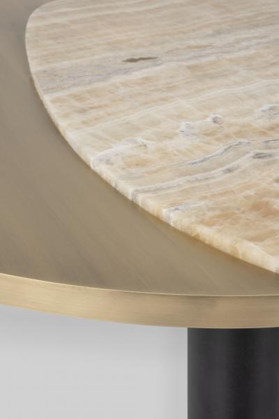 Greenapple Organic Modern Bordeira Coffee Tables Miel Onyx Handmade by Greenapple