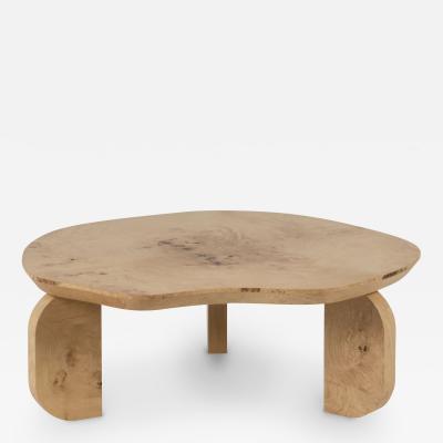  Greenapple Organic Modern Dornes Coffee Table Oak Root Handmade in Portugal by Greenapple