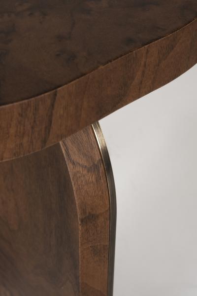  Greenapple Organic Modern Dornes Side Table Walnut Root Handmade by Greenapple