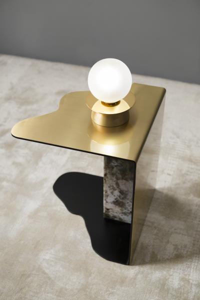 Greenapple Organic Modern Raw Side Table Patagonia Granite Handmade Portugal by Greenapple